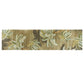 HomeRoots 10' Moss Green Hand Tufted Tropical Trees Indoor Runner Rug