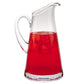 HomeRoots 10" Mouth Blown Crystal European Made Lead Free Crystal Pitcher 54oz