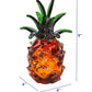 HomeRoots 10 Mouth Blown Pineapple Art Glass