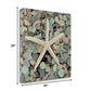 HomeRoots 10" Starfish and Colorful Seaglass 1 Giclee Wrap Canvas Wall Art