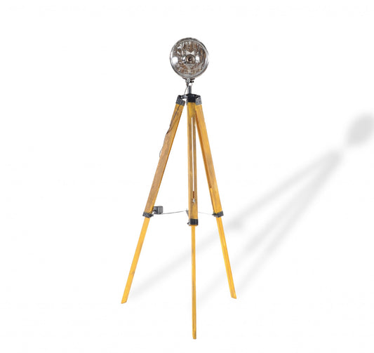 HomeRoots 10" x 10" x 35" Jawa Lamp with Tripod