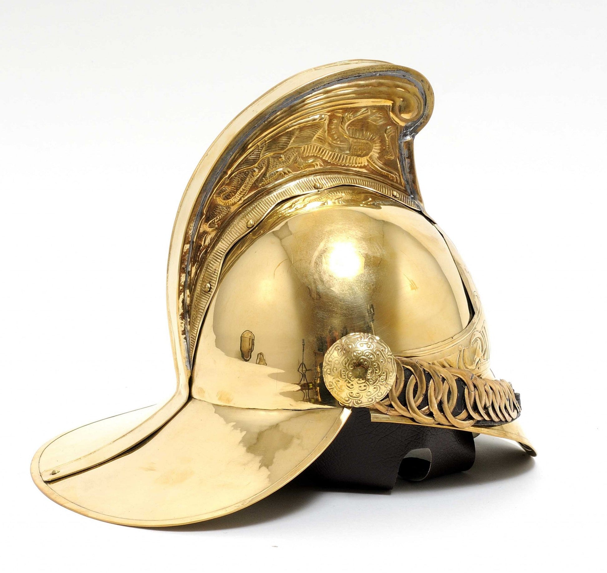 HomeRoots 10" x 12" x 11" Fireman Helmet