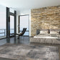 HomeRoots 10' x 13' Ivory Grey Machine Woven Abstract Scratch Indoor Area Rug