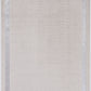 HomeRoots 10' x 13' Ivory Silver Machine Woven Bordered Indoor Area Rug