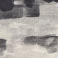 HomeRoots 10' x 13' Shades of Grey Machine Woven Abstract Brushstroke Indoor Area Rug
