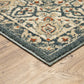 HomeRoots 10' x 13' Vintage Beige and Blue Indoor Area Rug