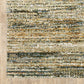 HomeRoots 10' x 14' Gold and Green Abstract Area Rug