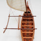 HomeRoots 10" x 25.25" x 24" Hawaiian Canoe
