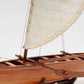 HomeRoots 10" x 25.25" x 24" Hawaiian Canoe
