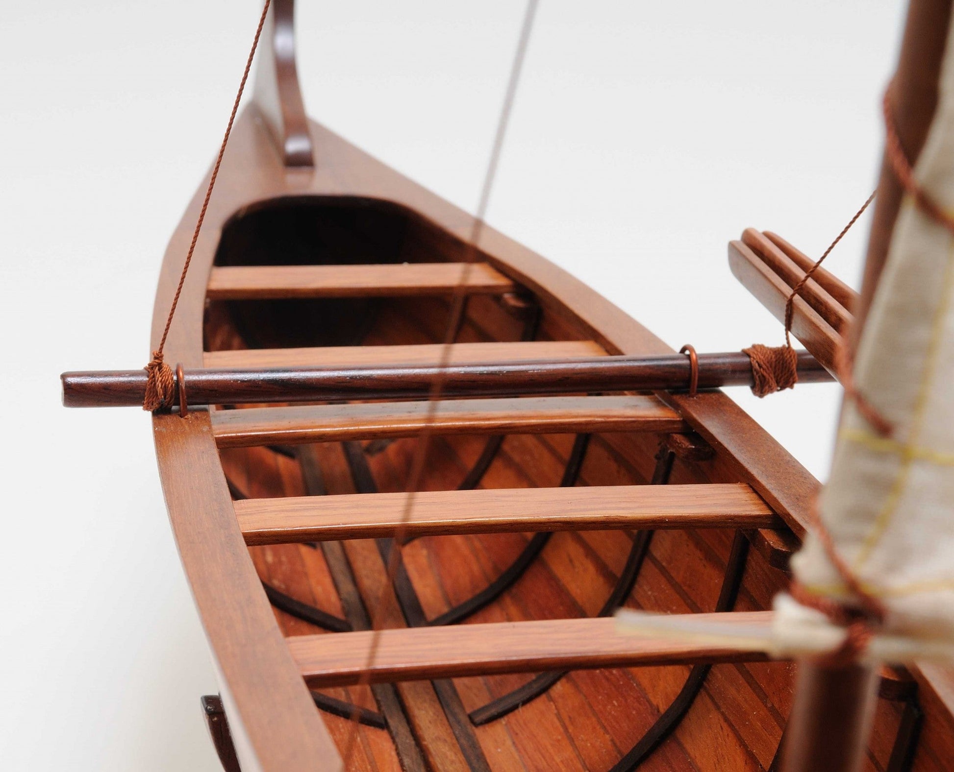 HomeRoots 10" x 25.25" x 24" Hawaiian Canoe