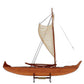HomeRoots 10" x 25.25" x 24" Hawaiian Canoe