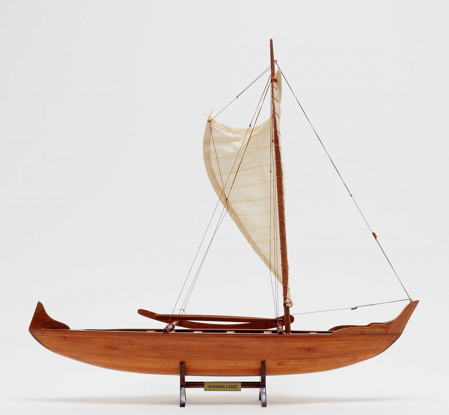 HomeRoots 10" x 25.25" x 24" Hawaiian Canoe