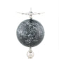 HomeRoots 10" x 8.5" x 18" Airplane On Globe With Brass Stand