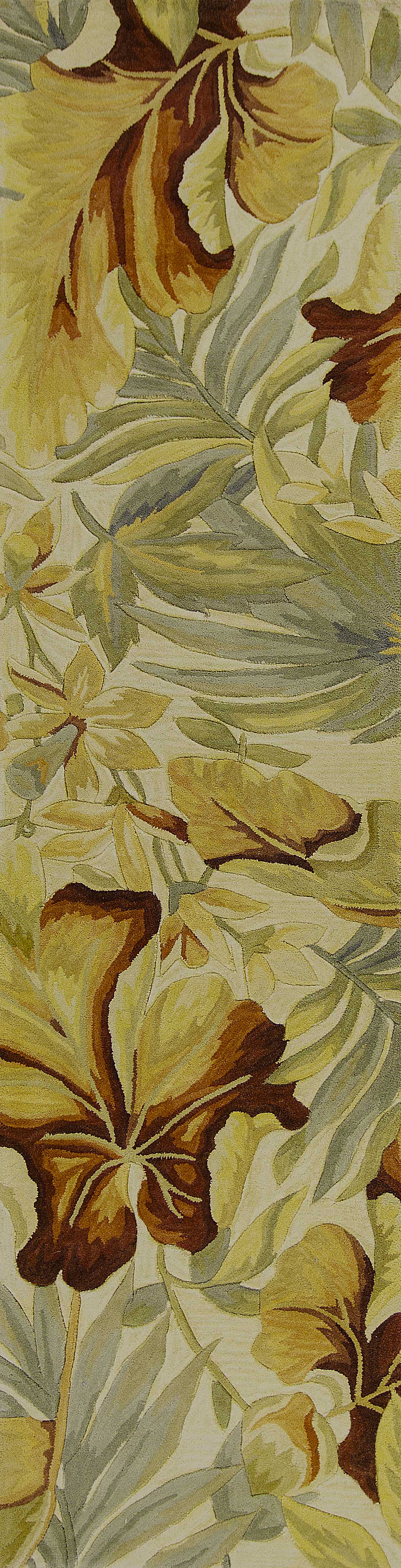 HomeRoots 102" x 138" Ivory Wool Rug