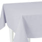 HomeRoots 104" Merry Christmas Rectangle Tablecloth in Grey