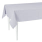 HomeRoots 104" Merry Christmas Rectangle Tablecloth in Grey