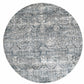 HomeRoots 105" x 156" Teal Polyester or Viscose Rug
