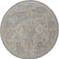 HomeRoots 108" x 108" Sage Green Wool Rug
