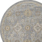 HomeRoots 108" x 108" Sage Green Wool Rug