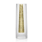 HomeRoots 10.5 Mouth Blown Hand Decorated Standard Gold Vase