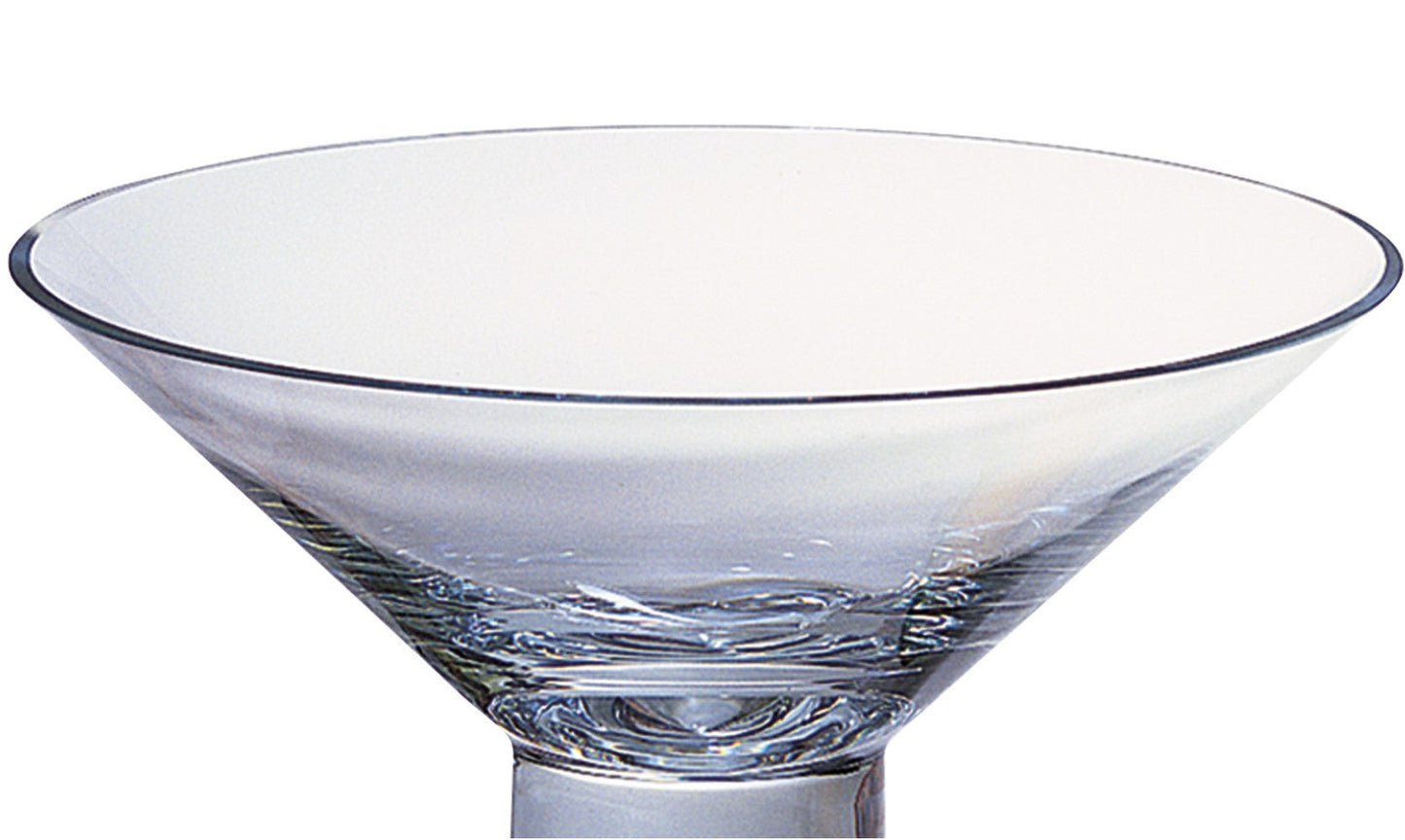 HomeRoots 11" Mouth Blown Crystal Centerpiece or Fruit Bowl