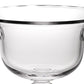 HomeRoots 11" Mouth Blown Crystal European Made Trophy Centerpiece Fruit or Punch Bowl