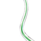 HomeRoots 11 MultiColor Art Glass Abstract Centerpiece on Crystal Base