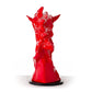 HomeRoots 11' Red Polyresin Horse Head Sculpture
