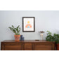 HomeRoots 11" x 11" Rustic Smoky Black Picture Frame