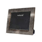 HomeRoots 11" x 13" Grey Cowhide 8" x 10" Picture Frame