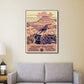 HomeRoots 11" x 14" Grand Canyon c1938 Vintage Travel Poster Wall Art