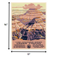 HomeRoots 11" x 14" Grand Canyon c1938 Vintage Travel Poster Wall Art