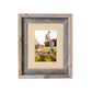 HomeRoots 11" x 14" Rustic Burlap Picture Frame with Plexiglass