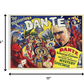 HomeRoots 11" x 14" The Mysterious Dante Vintage Magic Poster Wall Art