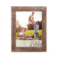 HomeRoots 11" x 17" Rustic Espresso Picture Frame