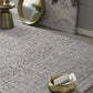 HomeRoots 118" x 158" Grey Polyester Rug