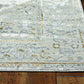HomeRoots 118" x 158" Grey Polyester Rug