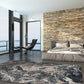 HomeRoots 118" x 158" Grey Polypropylene and Polyester Rug