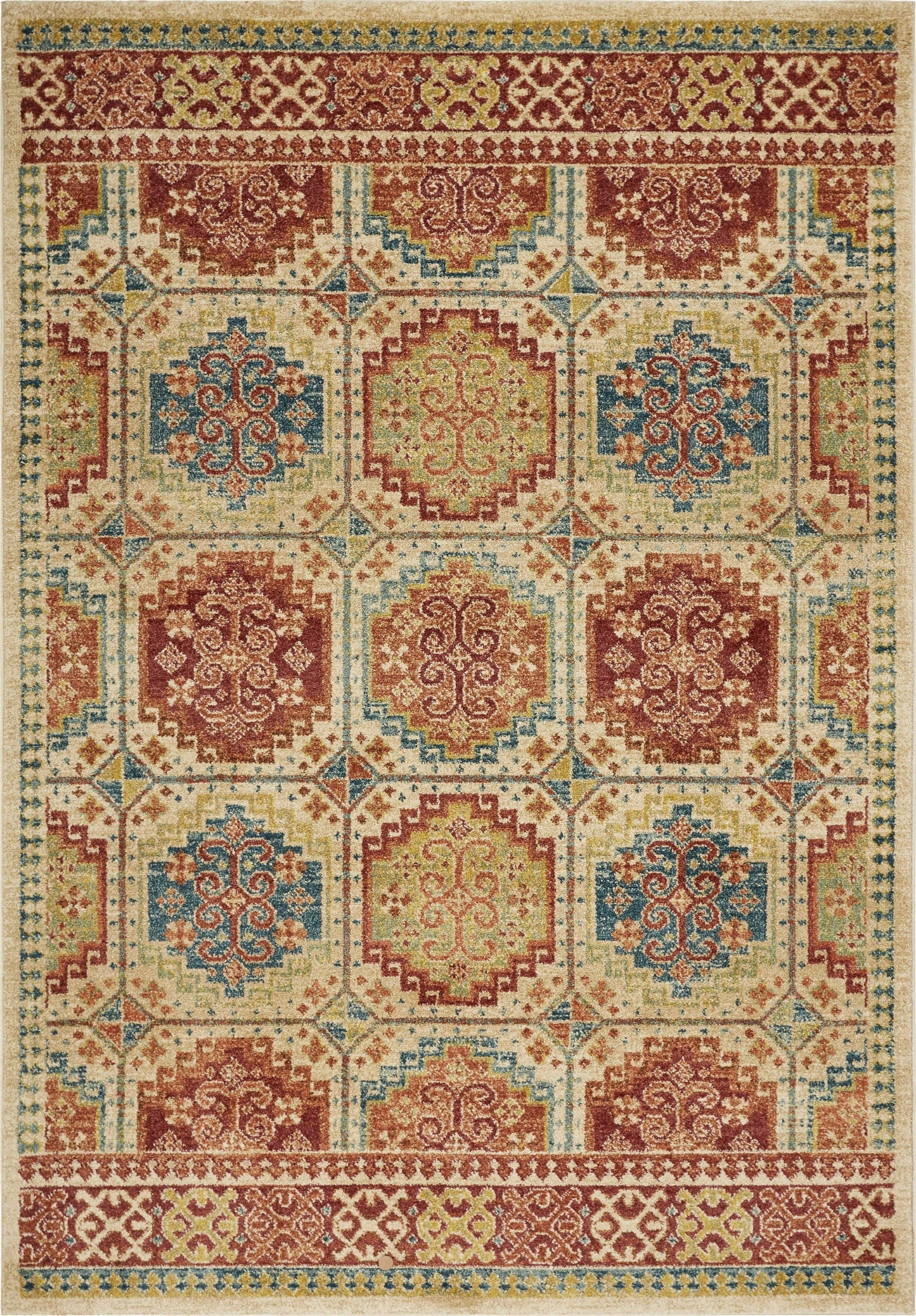 HomeRoots 118" x 158" Sand Polypropylene Rug