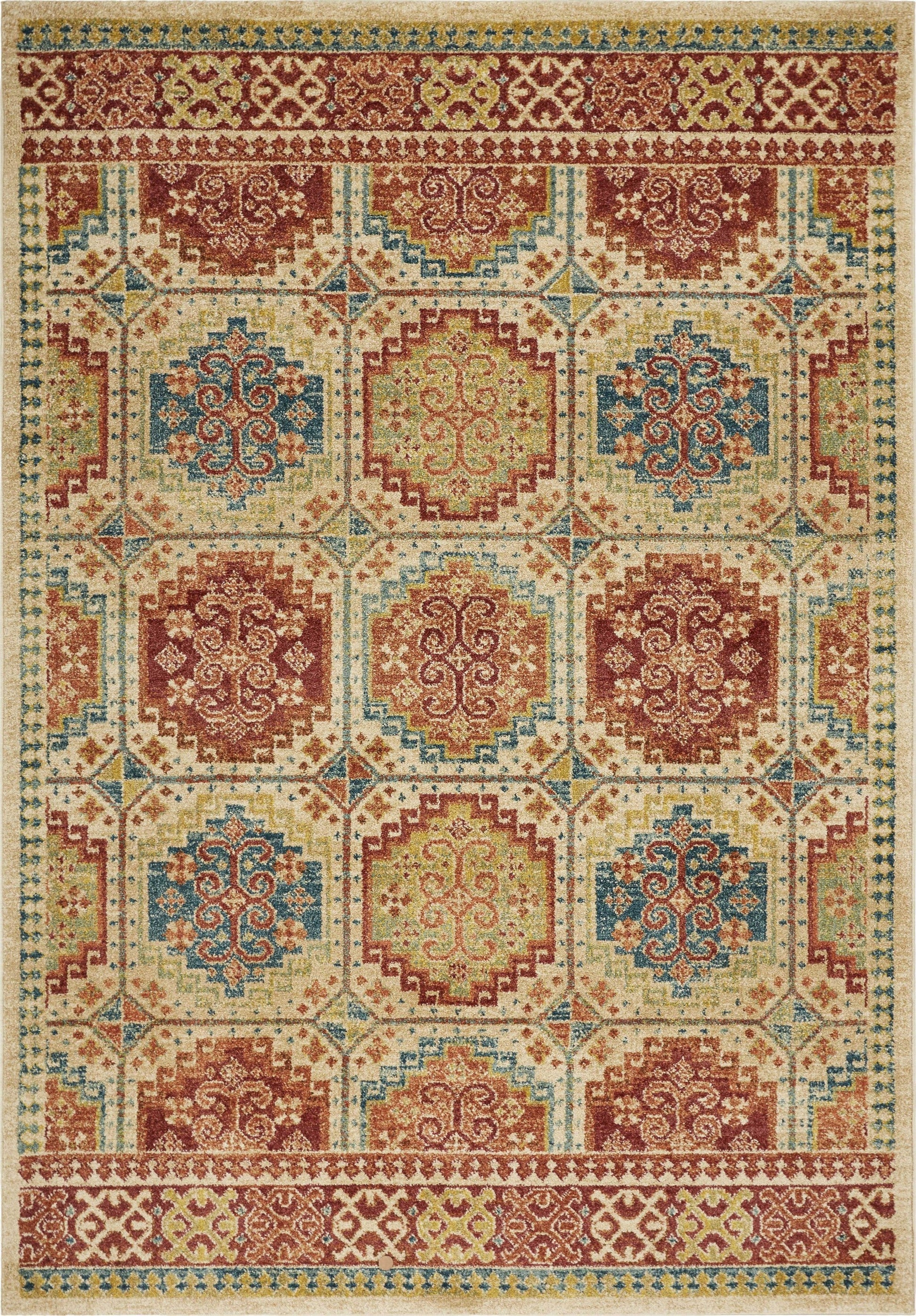 HomeRoots 118" x 158" Sand Polypropylene Rug