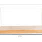 HomeRoots 11.375" x 27.75" x 13.25" Display Case for Midsize Speedboat