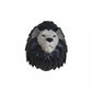 HomeRoots 11.5" x 9.5" x 14" Origami Lion Head Wall Decoration