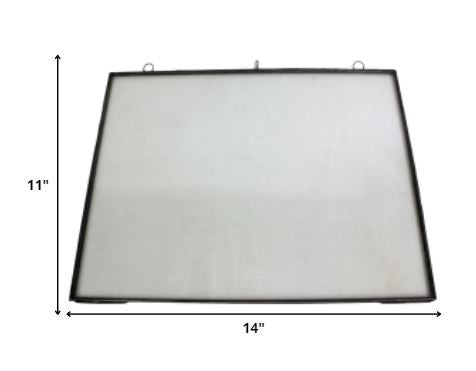 HomeRoots 11x14 Black Metal Horizontal Wall Frame