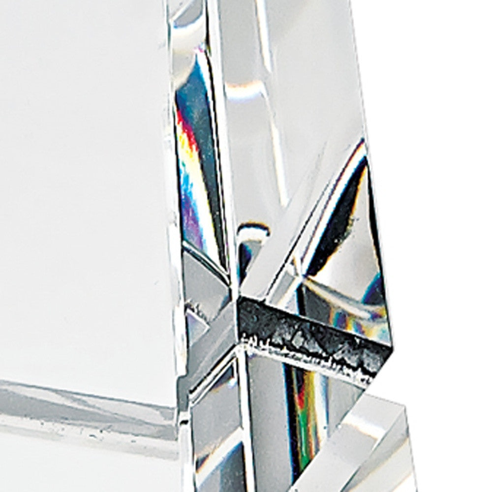 HomeRoots 12 Hand Crafted Crystal Obelisk