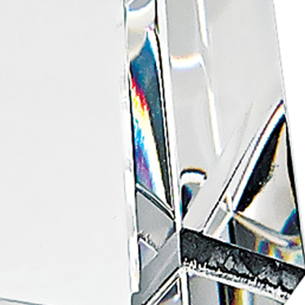 HomeRoots 12 Hand Crafted Crystal Obelisk