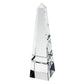 HomeRoots 12 Hand Crafted Crystal Obelisk