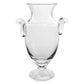 HomeRoots 12 Mouth Blown Crystal European Made Trophy Vase