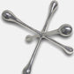 HomeRoots 12' Silver Finish Extra Large Decorative Jack