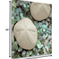 HomeRoots 12" Two Sandollars and Seaglass 4 Giclee Wrap Canvas Wall Art