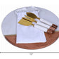 HomeRoots 12" Wood And Marble And Gold Cheese Board And Knife Set